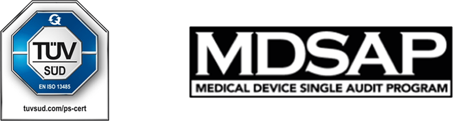 MDSAP and TÜV Süd Logos MDSAP and TÜV Süd