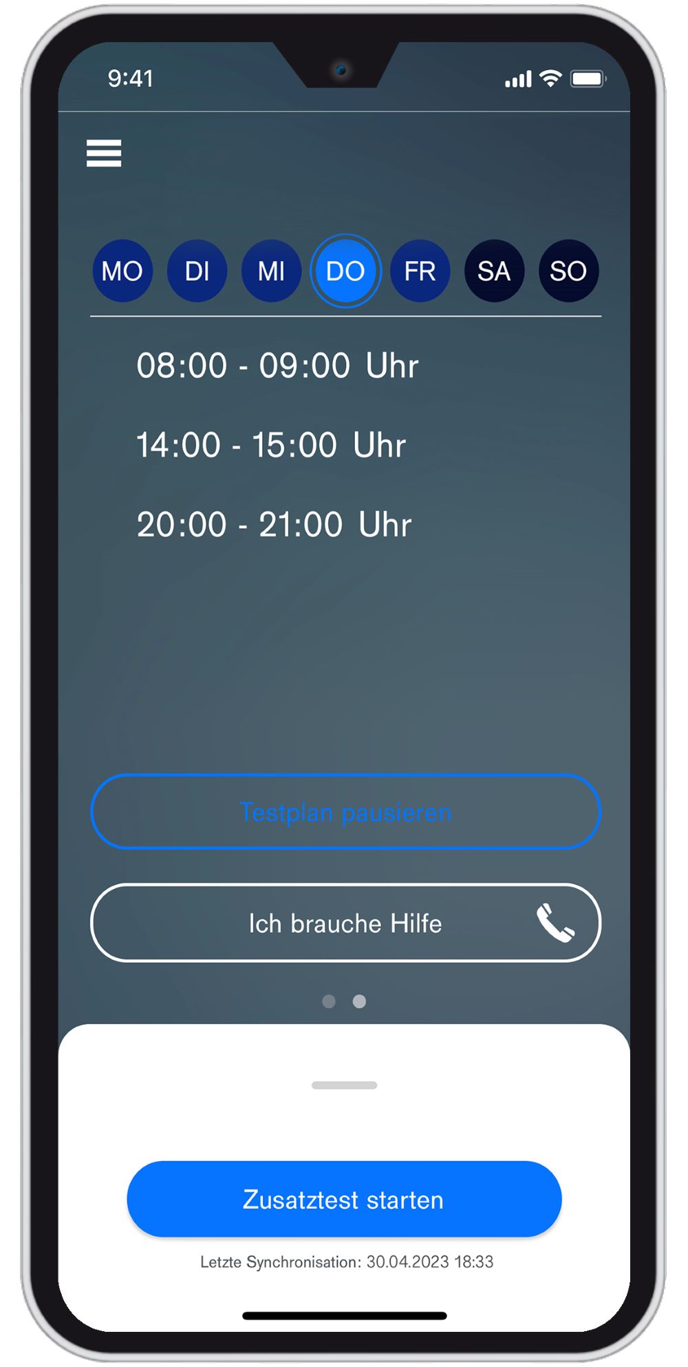 BAYOOCARE_Dräger Companion med_Screenshot